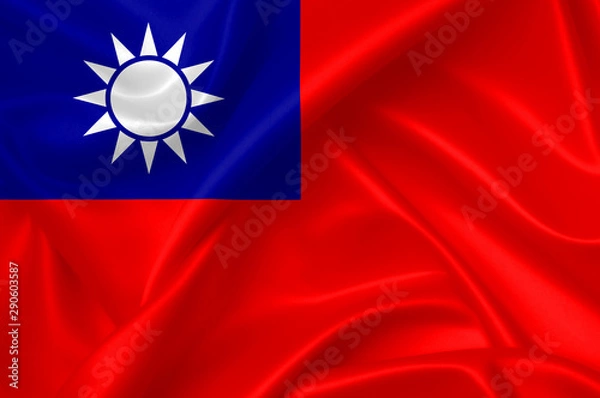 Obraz taiwan flag