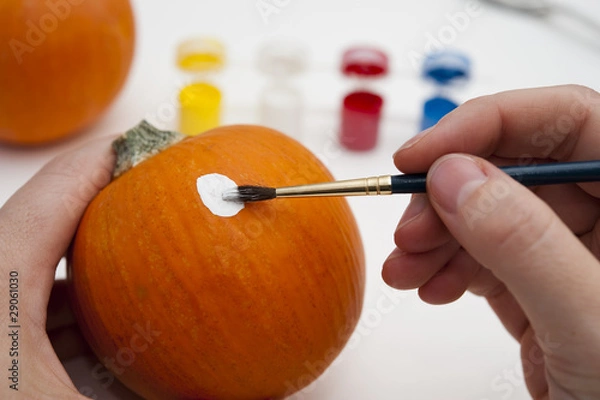 Obraz Painting Pumpkin