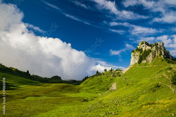 Fototapeta Schynige Platte, Daube