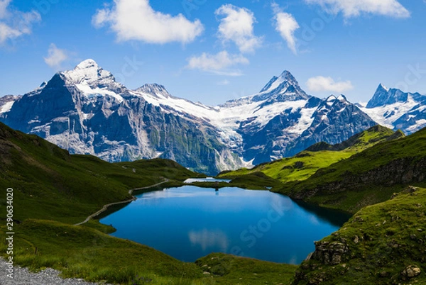 Fototapeta Bachalpsee, first