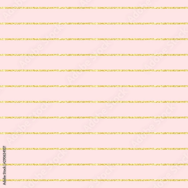 Fototapeta Gold Stripe Seamless Pattern 