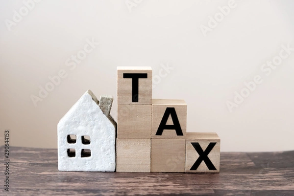 Obraz 住宅　税金　減少