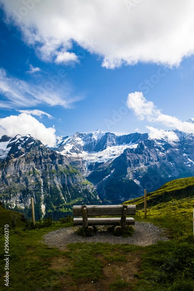 Fototapeta Bachalpsee, First