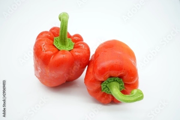 Obraz red pepper isolated on white background
