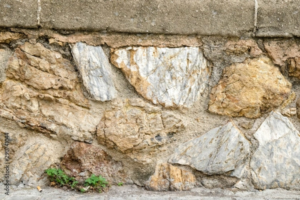 Obraz muro de piedra rustico