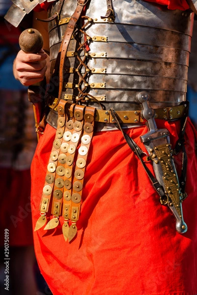 Obraz armaduras y vestimenta ejercito romano
