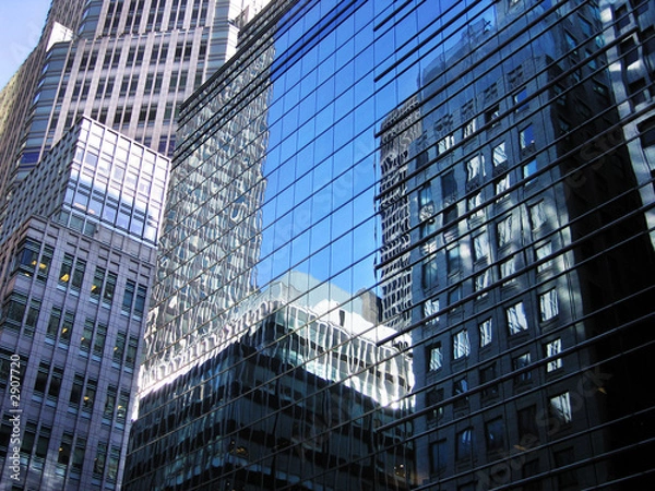 Fototapeta office buildings