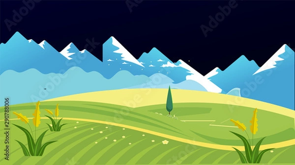 Obraz Landscape Background