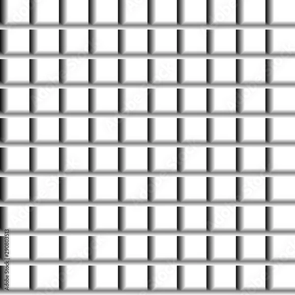 Fototapeta Digital art, abstract 3D objects, Germany