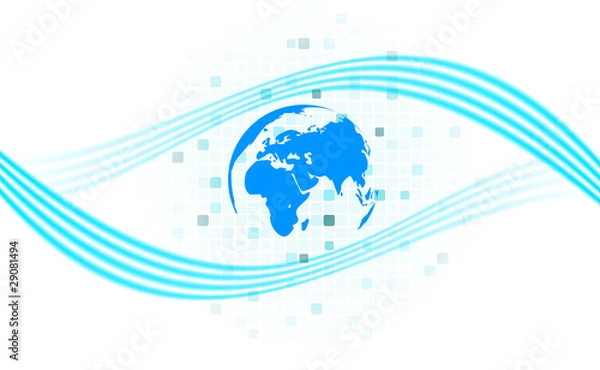 Obraz Abstract globe