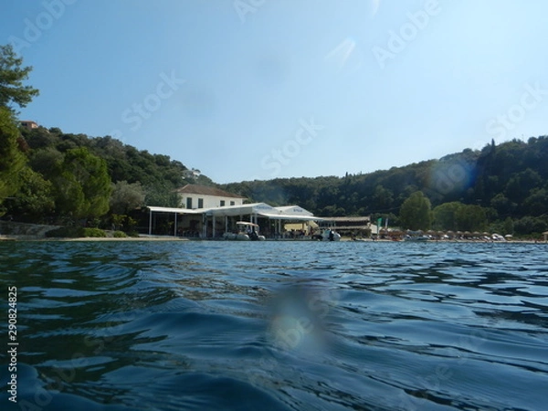 Obraz knajpa nad morzem