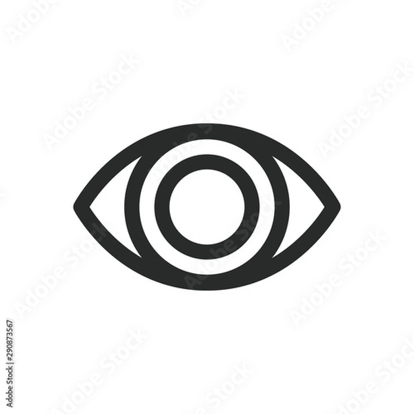 Obraz eye icon vector design illustration
