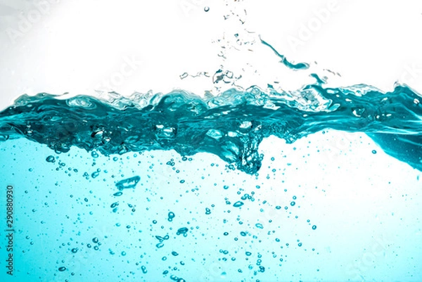 Obraz blue water surface