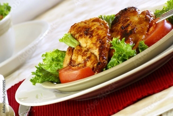 Obraz barbecue chicken