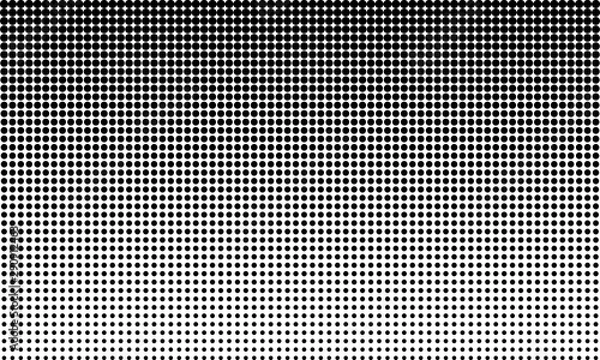 Obraz Vertical gradient halftone dots background