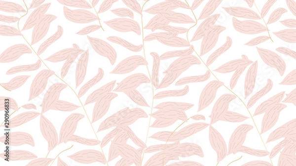 Fototapeta A Light Floral pattern background