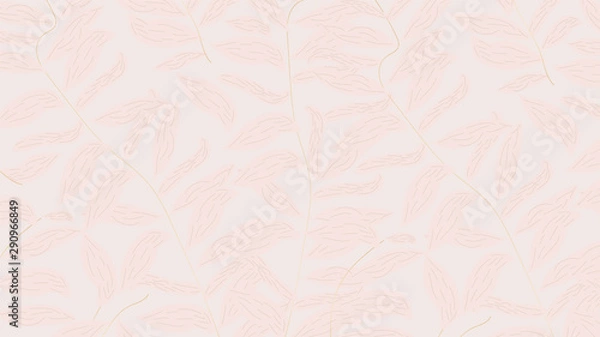 Fototapeta A Light Floral pattern background