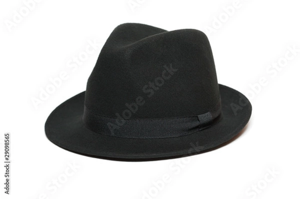 Fototapeta Black Felt Hat