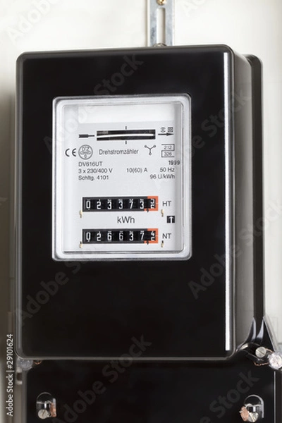 Fototapeta Stromzähler