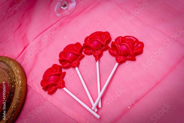 Obraz Sweet 15 ,16  ,sweets ,red