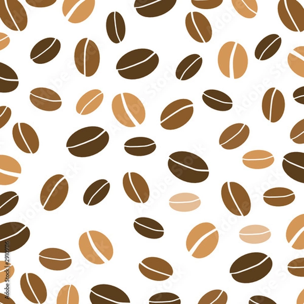 Obraz fresh roasted coffee beans background