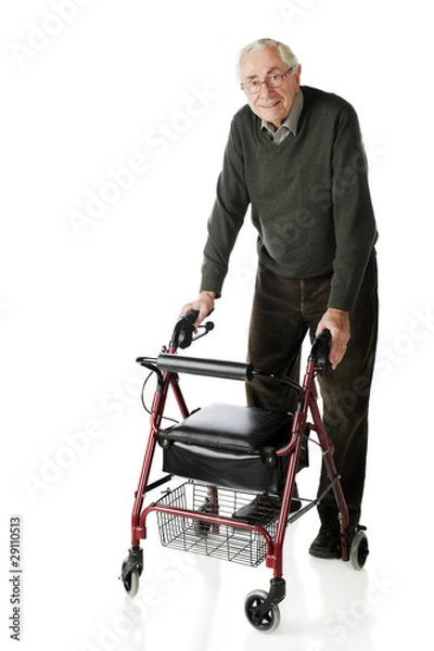 Obraz Senior-Walker Stroll