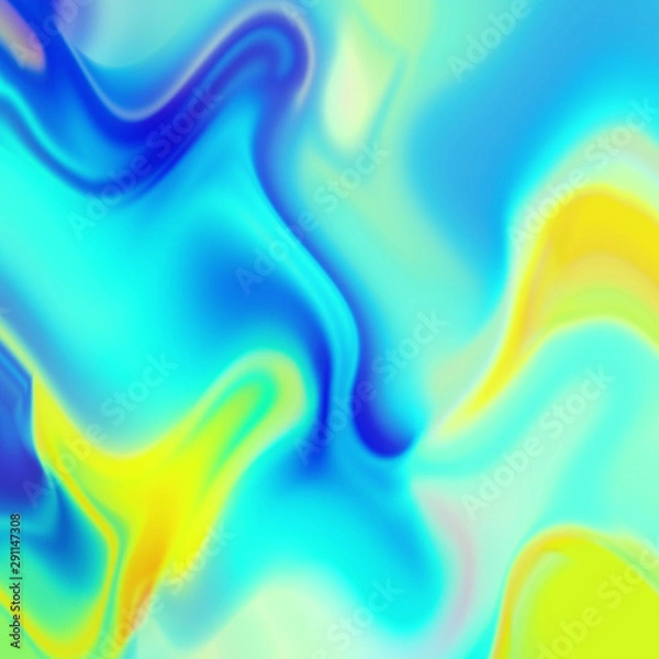 Fototapeta Abstract psychodelic colorful background. It can be used in print and web design