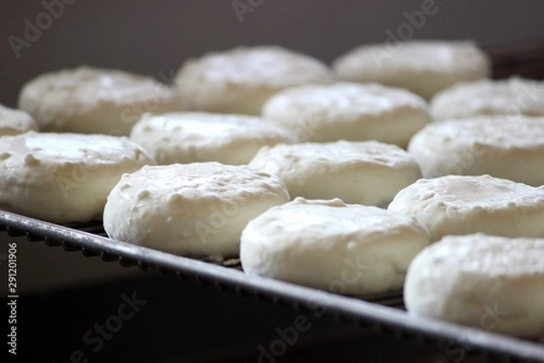 Fototapeta Fromage de chèvre frais