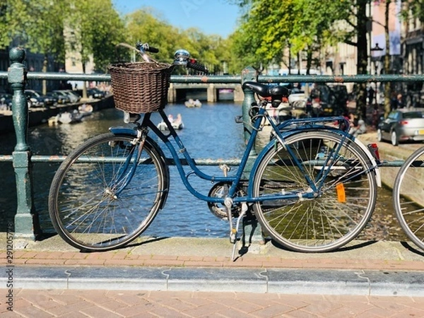 Fototapeta A beautiful day in amsterdam