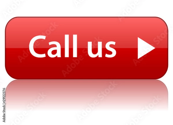 Fototapeta "CALL US" Button (contact customer service telephone today now)