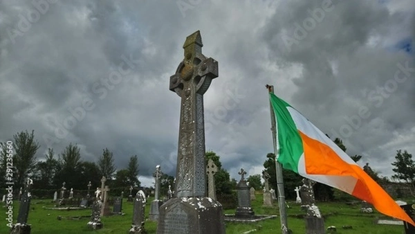 Obraz Irish Cemetery