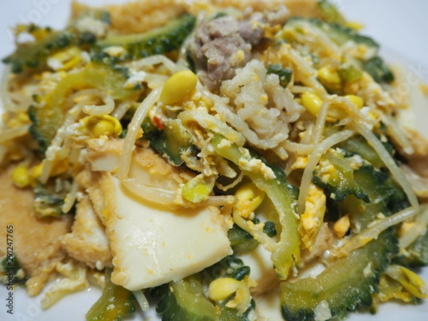 Obraz ゴーヤチャンプルー