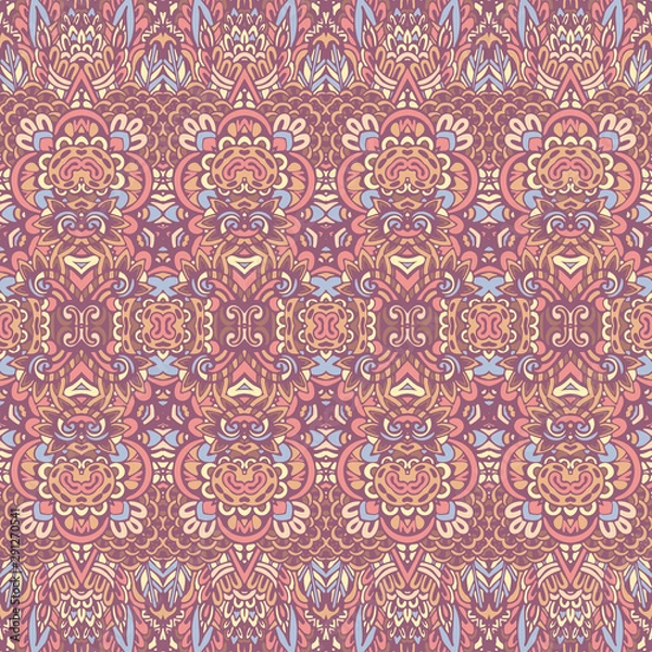 Obraz Tribal vintage abstract geometric ethnic seamless pattern ornamental