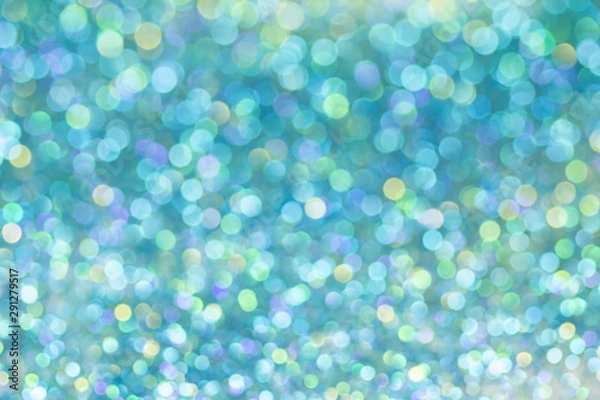 Obraz Abstract blurred bokeh background.