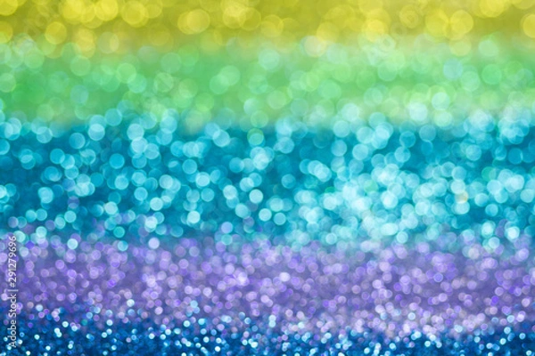 Obraz Abstract blurred bokeh background.