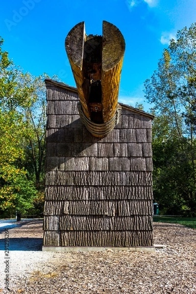 Obraz tree shingle building