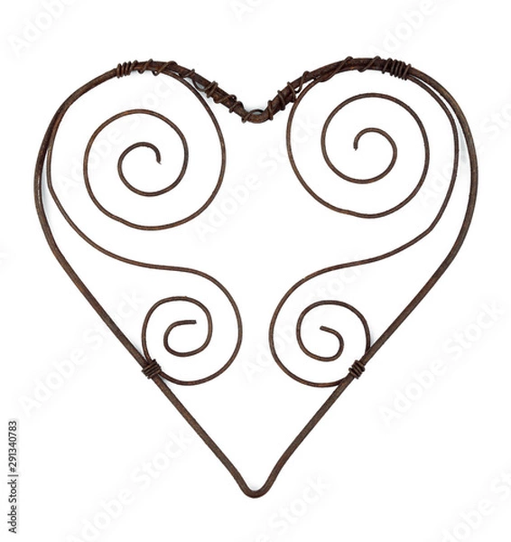 Fototapeta Wire Heart