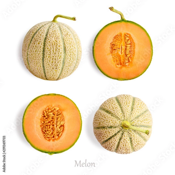 Obraz Set of ripe melon