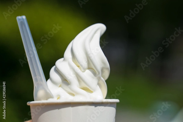 Fototapeta 美山 　アイスクリーム　miyama  ice cream