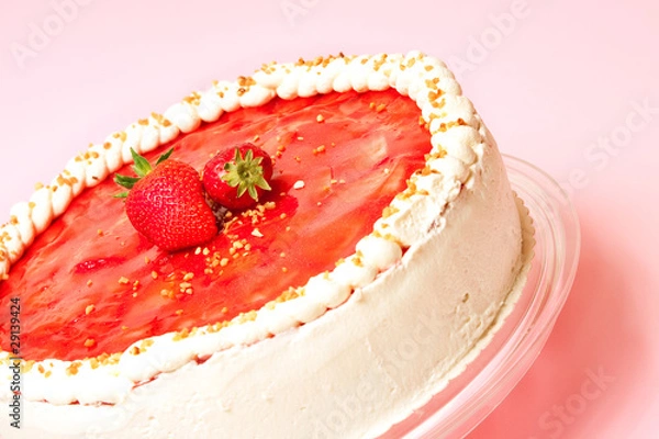 Fototapeta Strawberry pie