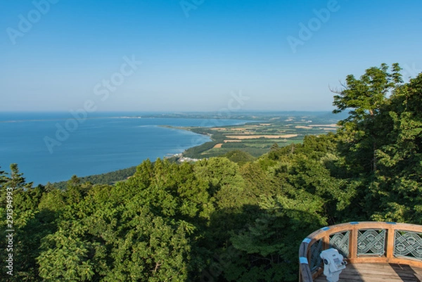 Obraz 北海道佐呂間町サロマ湖展望台からの眺め