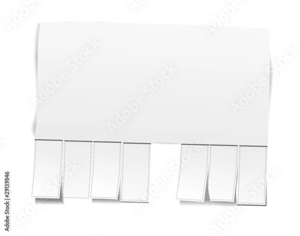 Obraz Blank advertisement