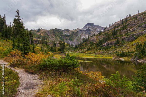 Obraz autumn in the mountains