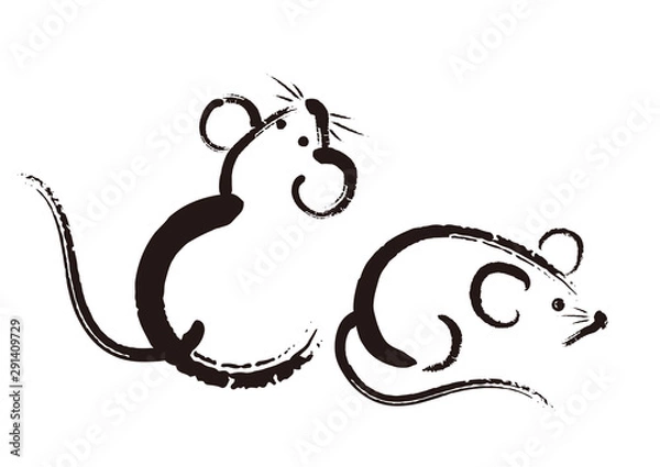 Fototapeta ねどしのイラスト４