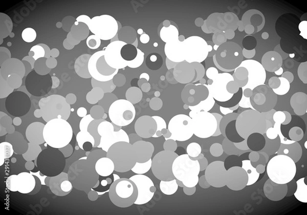 Obraz Black and white abstract background