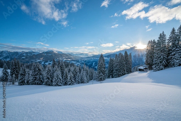 Obraz Winter in den Alpen