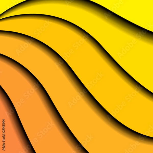 Obraz abstract vector background with lines