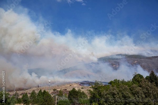 Obraz Mountain Wildfire
