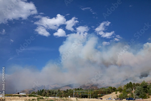 Obraz Mountain Wildfire