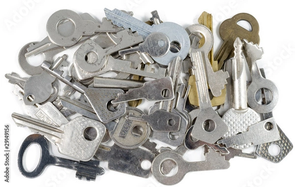 Fototapeta Many many keys